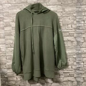 ALO Yoga Green Hoodie Sweatshirt